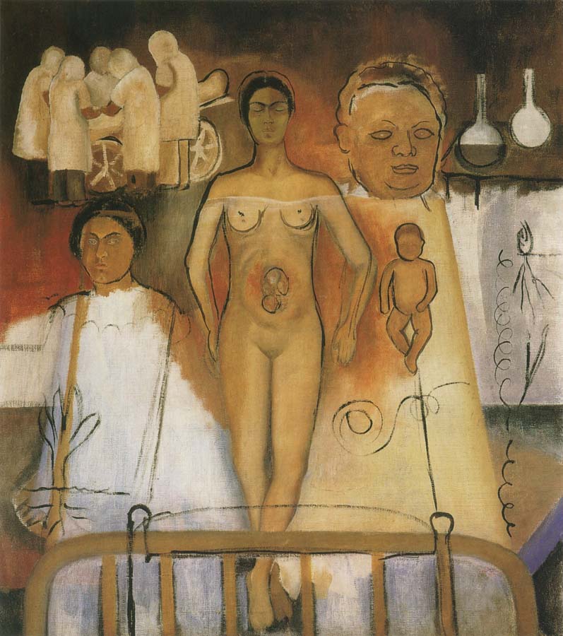 Kahlo and Caesarean operation